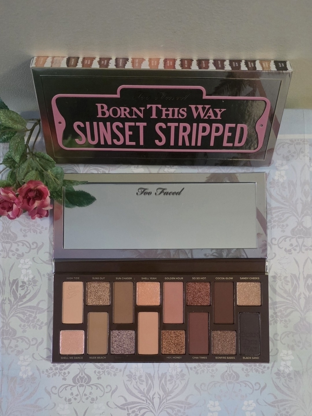 MSRP $58 BNIB Too Faced Sunset Stripped Palette!